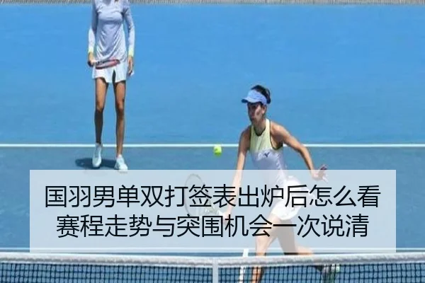 国羽男单双打签表出炉后怎么看 赛程走势与突围机会一次说清